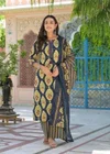 K 1176 By Naisha Cotton Printed Kurti With Bottom Dupatta 